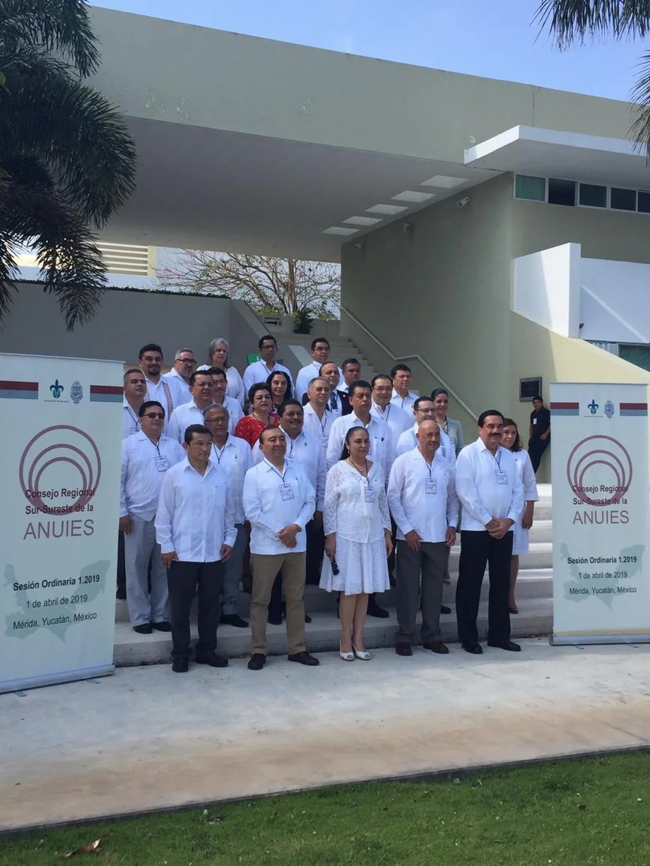 Participa rectora de la universidad del caribe  en reunión sur-sureste de la anuies