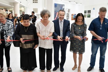 Inauguran en la Unicaribe la exposición internacional de arte Water for Life