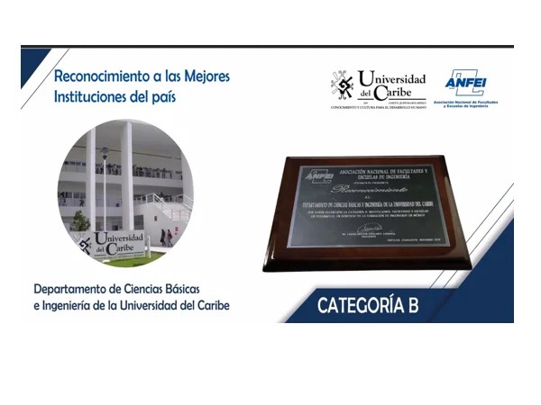 Recibe unicaribe reconocimiento como una de las mejores instituciones de ingeniería del país