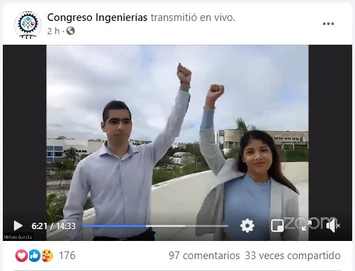 "¡ni una menos!", se pronuncian estudiantes de unicaribe en congreso de ingenierías