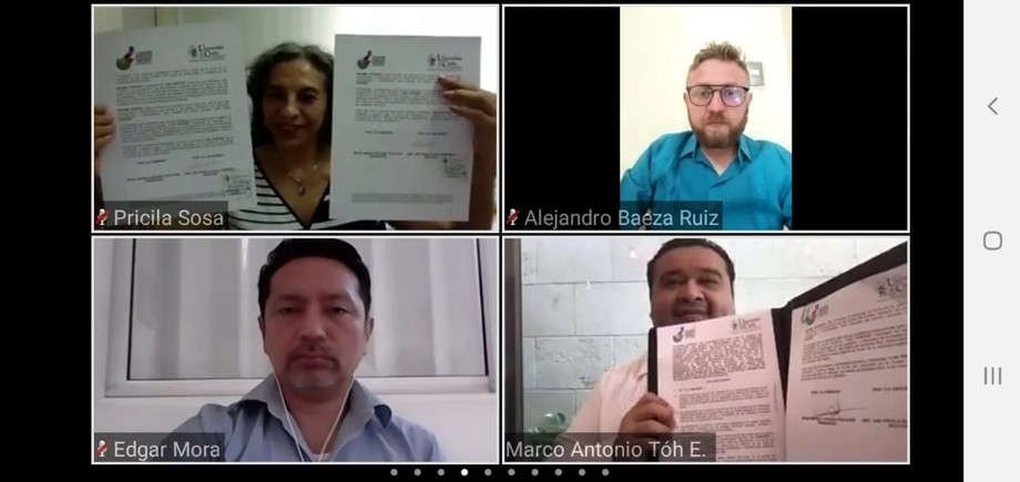 Universidad del caribe y cdhqroo  firman convenio de colaboración