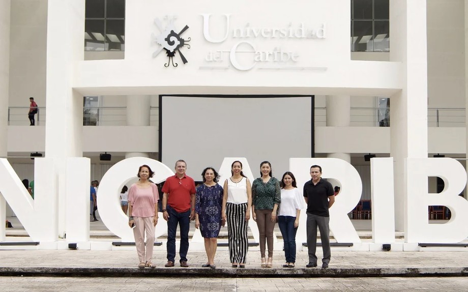Visita secretaria de educación la unicaribe