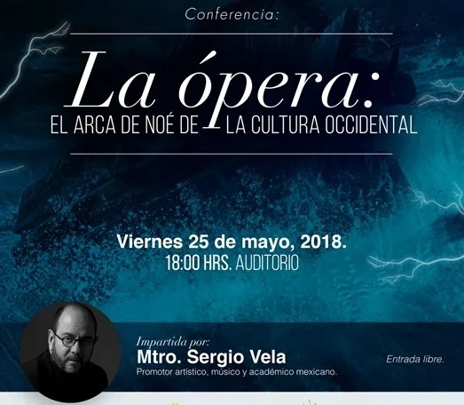 Impartirá sergio vela conferencia sobre ópera en la unicaribe