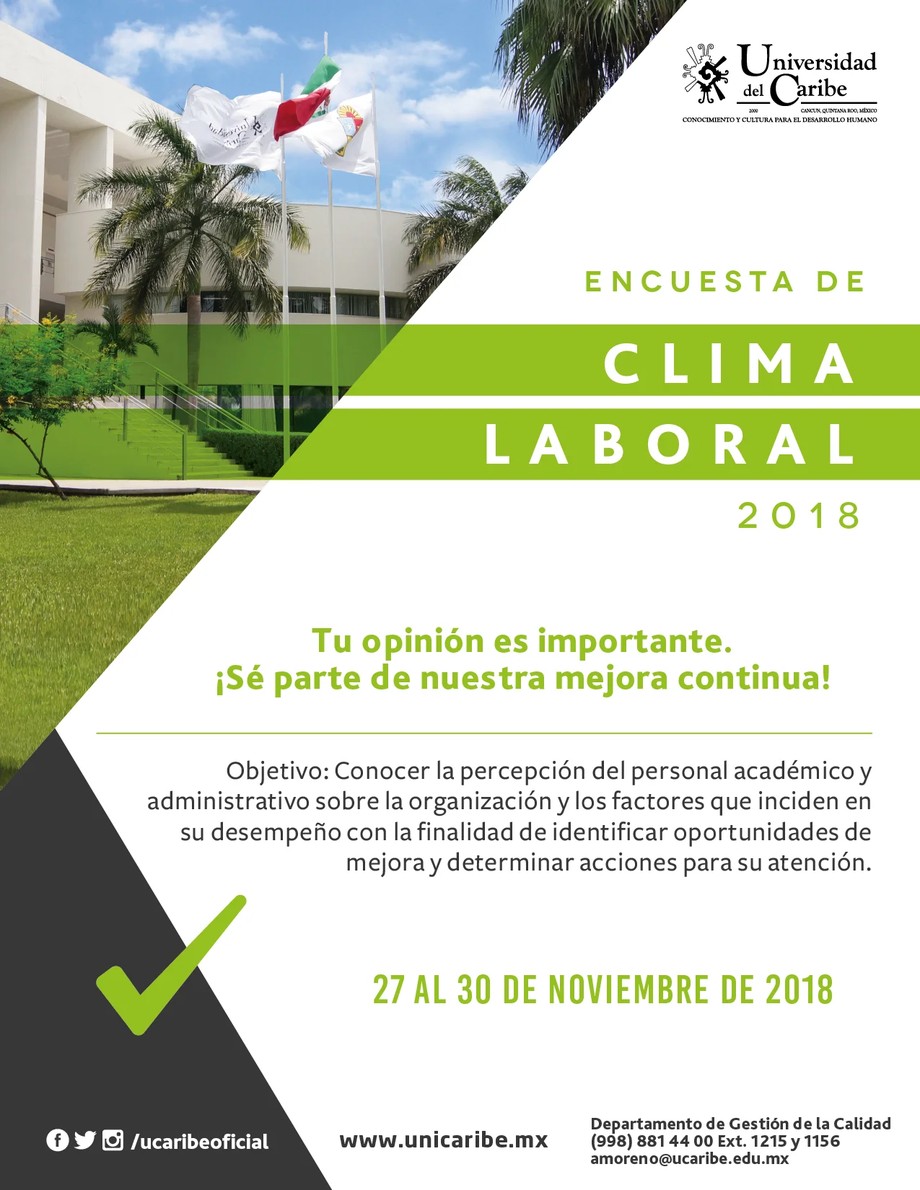 Encuesta de clima laboral 2018