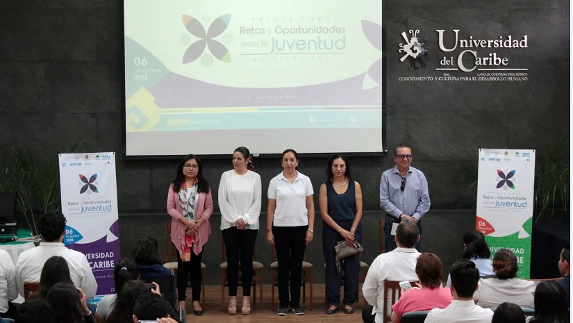 Universidad del caribe, sede del 1er foro  “retos y oportunidades para la juventud”