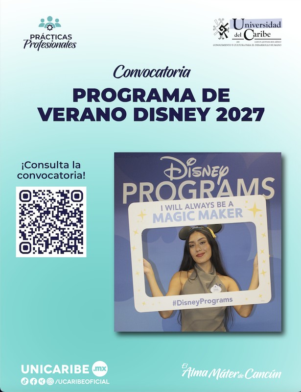 ¡Postúlate al Programa de Verano Disney 2027!