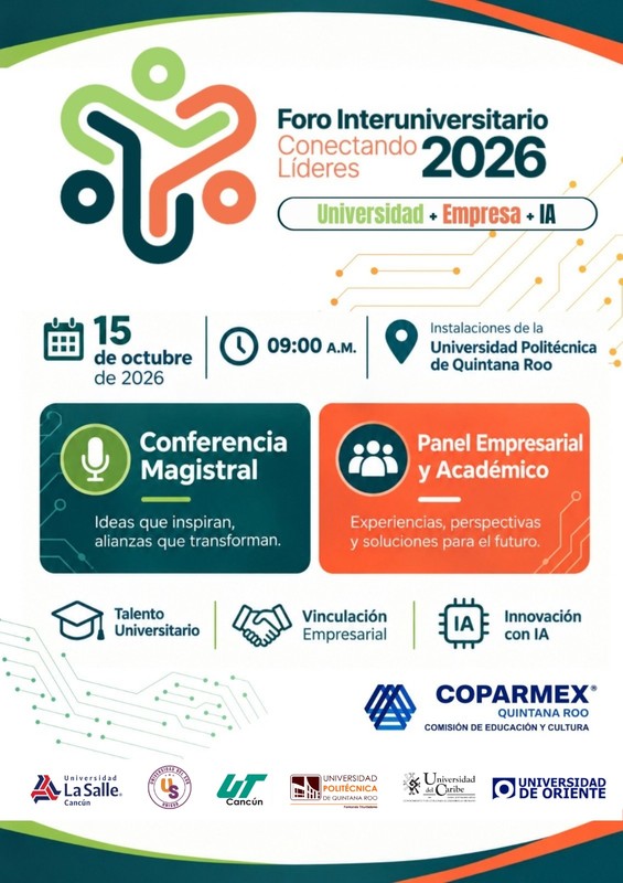 ¡Conectando líderes! Foro Interuniversitario 2026