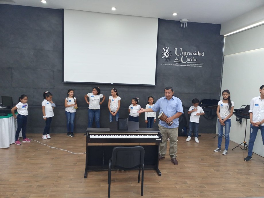 Concluye con éxito el primer semestre  del Coro de niñas y niños de la Unicaribe