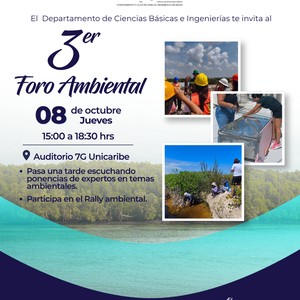 ¡Te invitamos al 3er Foro Ambiental!