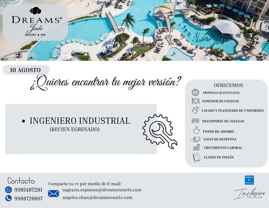 Dreams Jade - Ingeniero Industrial