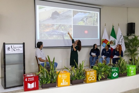 Presentan el Manual de Convivencia de Cocodrilos en la Universidad del Caribe