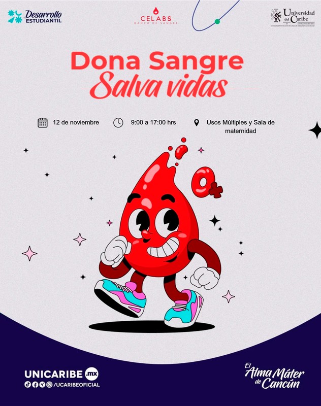 ¡Dona sangre, salva vidas! Súmate a la jornada del 12 de noviembre
