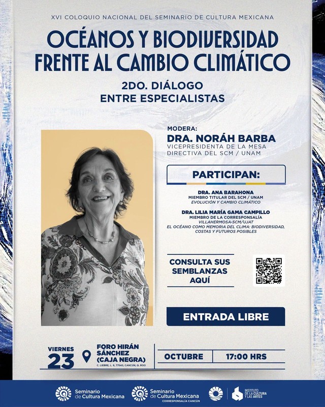 Diálogo "Océanos y biodiversidad frente al cambio climático"