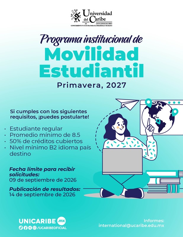 Programa Institucional de Movilidad Estudiantil Primavera 2027