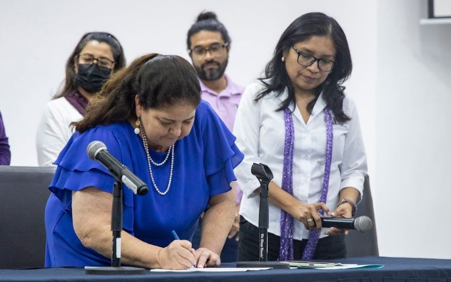 Firman en la Unicaribe el Protocolo para prevenir, atender y sancionar la violencia de género