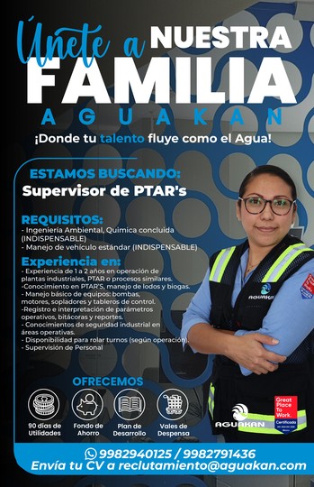 Supervisor PTAR´s