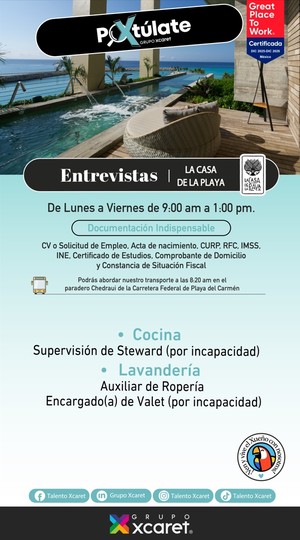 Vacantes La Casa de Playa