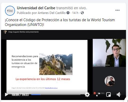 Señalan en Unicaribe que Covid-19 aceleró el Código Internacional de Protección a Turistas