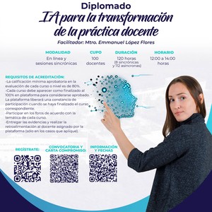 Diplomado “IA para la transformación de la práctica docente”