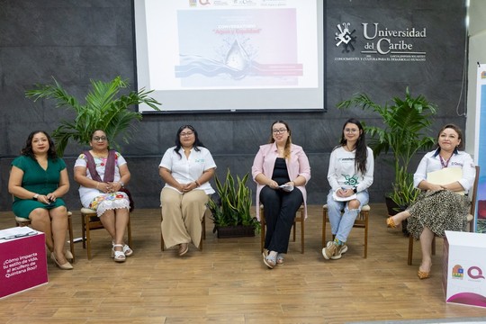Dialogan en Unicaribe sobre el papel de las mujeres en la gestión del agua