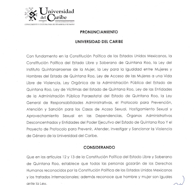 Manifiesto Cero Tolerancia