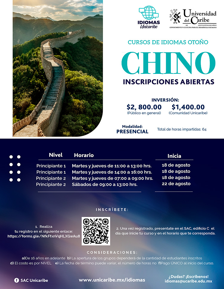 Curso Chino