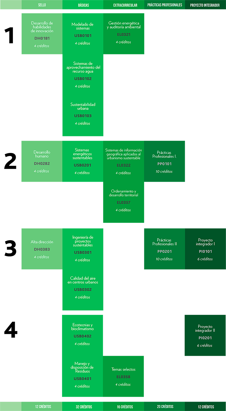 Mapa curricular MUSB 2020